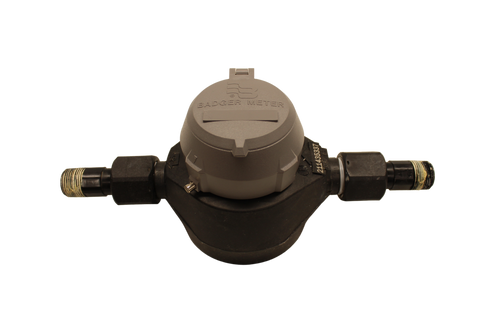 Badger® Water Meter, 3/4" Plastic Bare Water Meter Without Local Read Register