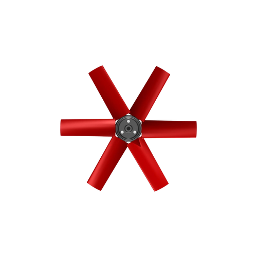 Multifan® System 1 Q  Fan Replacement Impeller (4E50Q 6 Blade)