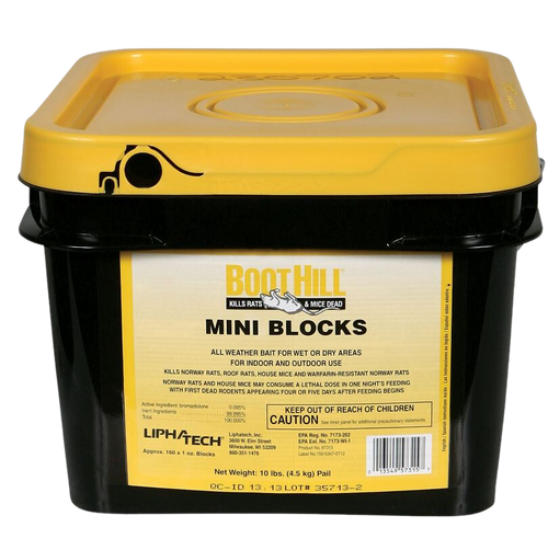 Boothill® Rodent Bait: January-March use