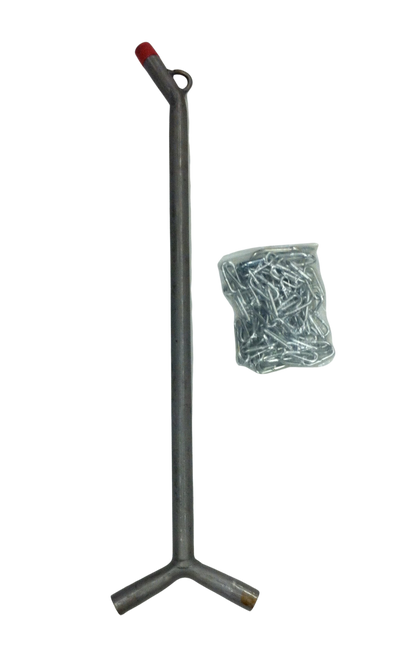 Stainless Steel, 24" Double Hanging Waterer Complete Kit w/o Playguard