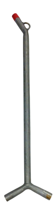 Stainless Steel, 24" Double Hanging Waterer Pipe Only