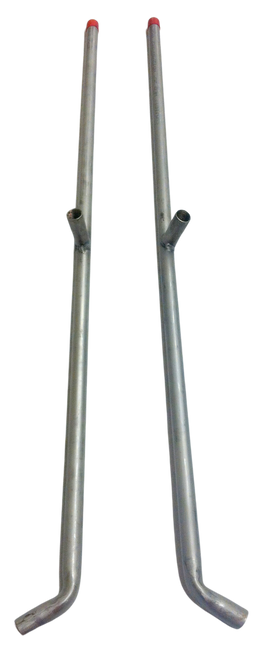 Stainless Steel 41" Hi/Low, Right-Hand Drinker Pipe