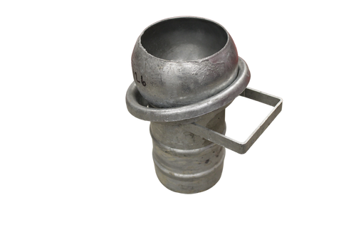 COUPLER HOSE 4" MALE