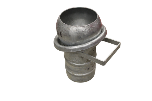 COUPLER HOSE 4" MALE
