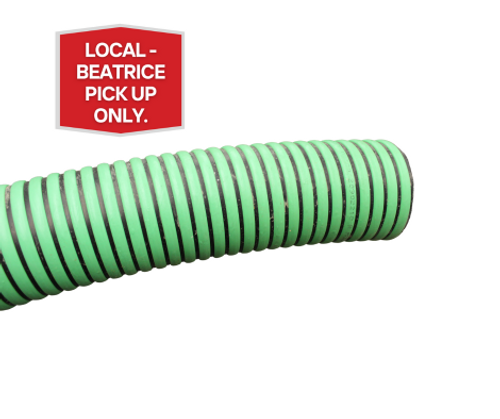 HOSE 4" GREEN RIBBED SUCTION 100'
