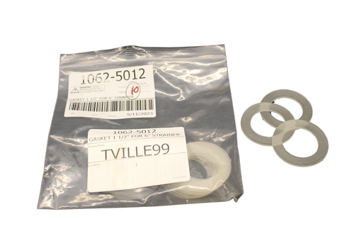 GASKET 1-1/2" F/6" STRAINER BASKET