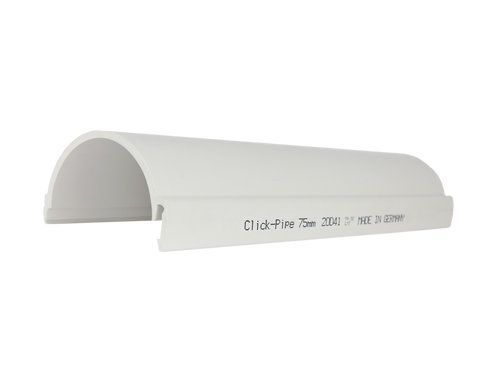 CLICK PIPE MAINTENANCE PIPE 75mm (3")  1000 mm (4') LONG