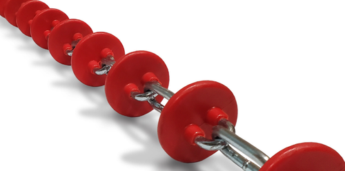 AP® Chain Disk, Chain & Red Disks, Model 236, 150'