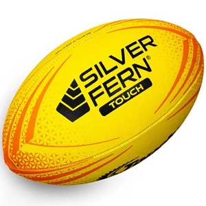 Silver Fern Touch Training Ball Size 4 Yellow/Orange