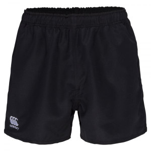 Canterbury Mens Poly Professional Shorts Black Canterbury Mens Poly Professional Shorts Black