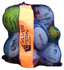 Silver Fern 12 Ball Carry Bag Mesh deluxe Silver Fern 12 Ball Carry Bag Mesh deluxe