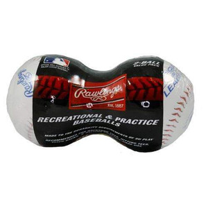 Rawlings R8U Recreational Baseball Twin Pack