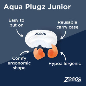 Zoggs Junior Aqua Ear Plugs Zoggs Junior Aqua Ear Plugs