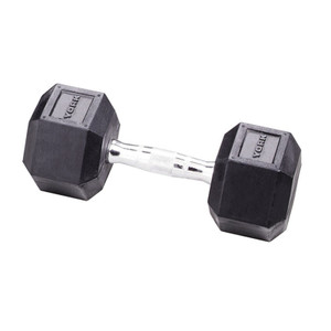 York Hexagonal Rubber Dumbbell 2kg York Hexagonal Rubber Dumbbell 2kg