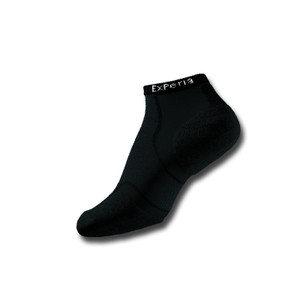 Thorlo Unisex Experia Cool Micro Mini Socks Black/Black Thorlo Unisex Experia Cool Micro Mini Socks Black/Black