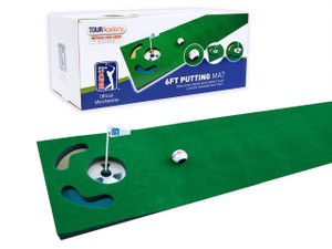 PGA Tour 6' Putting Mat & Guideball PGA Tour 6' Putting Mat & Guideball