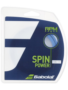 Babolat RPM Power 16 Tennis String Electric Blue + Stringing Babolat RPM Power 16 Tennis String Electric Blue + Stringing