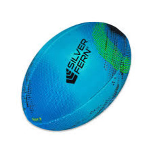 Silver Fern Astro Training Rugby Ball Size 3 Blue Silver Fern Astro Training Rugby Ball Size 3 Blue