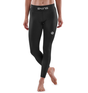 Skins Womens Series 1 7/8 Compression Tights Black Skins Womens Series 1 7/8 Compression Tights Black