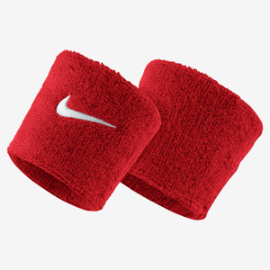 Nike Swoosh Wristbands Varsity Red Nike Swoosh Wristbands Varsity Red
