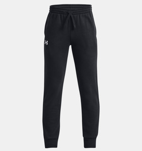 Under Armour® Boys Rival Fleece Joggers Black/Onyx White Under Armour® Boys Rival Fleece Joggers Black/Onyx White