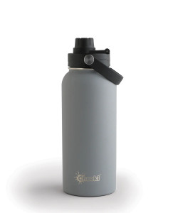 Cheeki Insulated Adventure Water Bottle 1 Litre Slate Cheeki Insulated Adventure Water Bottle 1 Litre Slate