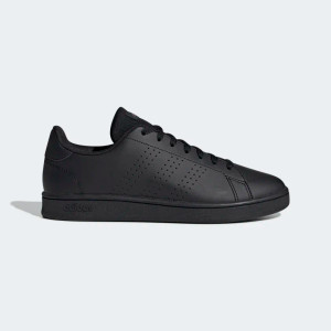 Adidas Mens Advantage Base Lifestyle Shoes Black/Black/Grey Six Adidas Mens Advantage Base Lifestyle Shoes Black/Black/Grey Six