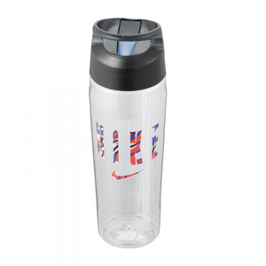Nike HyperCharge Straw Water Bottle Clear/Anthracite/Red Nike HyperCharge Straw Water Bottle Clear/Anthracite/Red