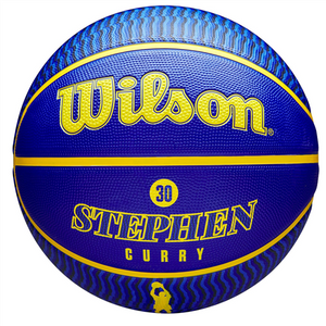 Wilson NBA Player Icon Outdoor Basketball Size 7 Curry Wilson NBA Player Icon Outdoor Basketball Size 7 Curry