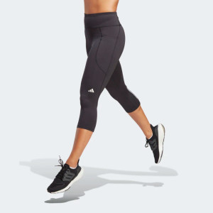 Adidas Womens DailyRun 3/4 Tights Black Adidas Womens DailyRun 3/4 Tights Black