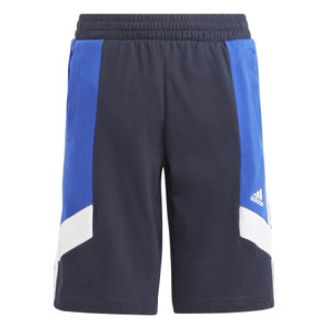 Adidas Youth Colour Block 3-Stripe Shorts Legend Ink/Blue/White Adidas Youth Colour Block 3-Stripe Shorts Legend Ink/Blue/White