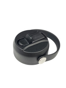 Cheeki Adventure Sports Lid with Straw Black Cheeki Adventure Sports Lid with Straw Black
