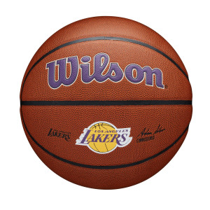 Wilson NBA Composite Indoor/Outdoor Basketball LA Lakers Size 7 Wilson NBA Composite Indoor/Outdoor Basketball LA Lakers Size 7
