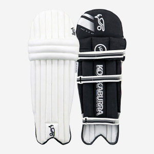 Kookaburra Pro 9.0 Slim Fit Leg Guards White/Black Kookaburra Pro 9.0 Slim Fit Leg Guards White/Black