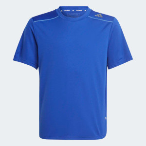 Adidas Boys Designed for Sport Tee Lucid Blue/Blue Fusion/Blue Fusion Met Adidas Boys Designed for Sport Tee Lucid Blue/Blue Fusion/Blue Fusion Met