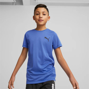 Puma Boys Active Small Logo Tee Royal Sapphire Puma Boys Active Small Logo Tee Royal Sapphire