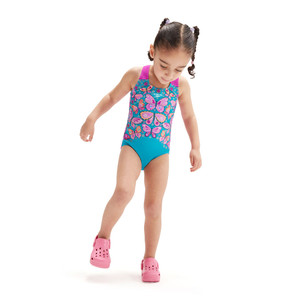 Speedo Toddler Girls Digital Allover Print Swimsuit Very Fushcia Butterflies Speedo Toddler Girls Digital Allover Print Swimsuit Very Fushcia Butterflies