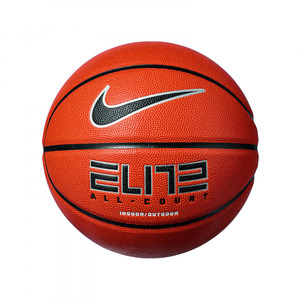 Nike Elite All Court 8P 2.0 Basketball Amber/Black/Metallic Silver Size 6 Nike Elite All Court 8P 2.0 Basketball Amber/Black/Metallic Silver Size 6
