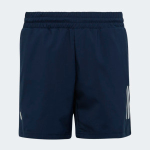 Adidas Boys Club 3 Stripes Shorts Navy Adidas Boys Club 3 Stripes Shorts Navy