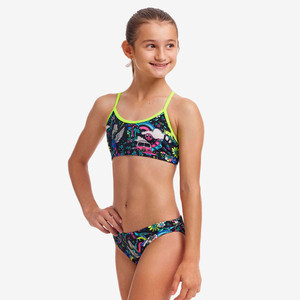 Funkita Girls Raceback 2 Piece Swimsuit Hippy Dippy Funkita Girls Raceback 2 Piece Swimsuit Hippy Dippy
