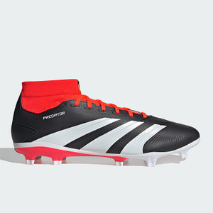 Adidas Unisex Predator League Firm Ground Boots Black/Cloud White/Solar Red Adidas Unisex Predator League Firm Ground Boots Black/Cloud White/Solar Red