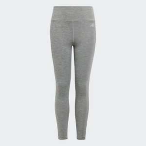 Adidas Girls Optime Luxe 7/8 Leggings Carmel Grey/Reflective Adidas Girls Optime Luxe 7/8 Leggings Carmel Grey/Reflective