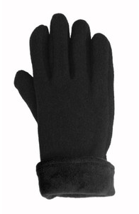 Mountain Adventure Micro Fleece Gloves Black
