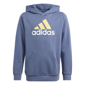Adidas Youth Big Logo 2 Colour Hoodie Preloved Ink/Yellow Adidas Youth Big Logo 2 Colour Hoodie Preloved Ink/Yellow