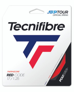 Tecnifibre Thermocore Red Code 1.25mm Tennis String + Stringing Tecnifibre Thermocore Red Code 1.25mm Tennis String + Stringing