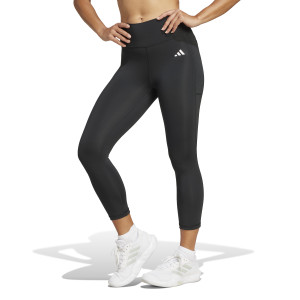 Adidas Womens Optime Essentials Stash 3/4 Leggings Black Adidas Womens Optime Essentials Stash 3/4 Leggings Black