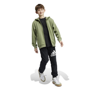 Adidas Youth All SZN Full Zip Hoodie Tent Green Adidas Youth All SZN Full Zip Hoodie Tent Green