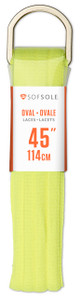 Sof Sole Oval Laces 45" Neon Yellow Sof Sole Oval Laces 45" Neon Yellow