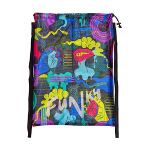 Funkita Mesh Gear Bag Poppy Long Funkita Mesh Gear Bag Poppy Long