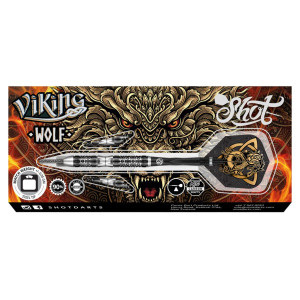 Shot Darts Viking Wolf Steel Tip 90% Dart Set Shot Darts Viking Wolf Steel Tip 90% Dart Set